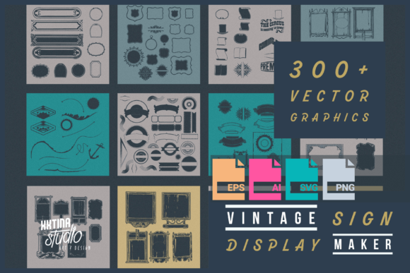 Download Vintage Sign Display Maker - Sign Collection
