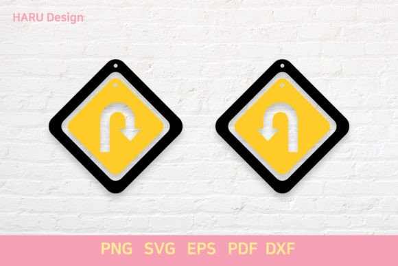 Download Road Sign Earring - Sign Collection