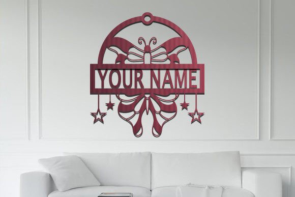 Download Butterfly Name Sign Svg Laser Cut - Sign Collection