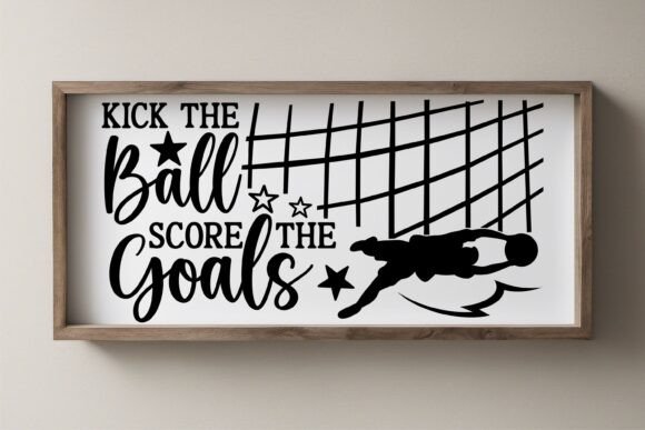 Download Soccer Sign SVG, Kick the Ball SVG PNG - Sign Collection