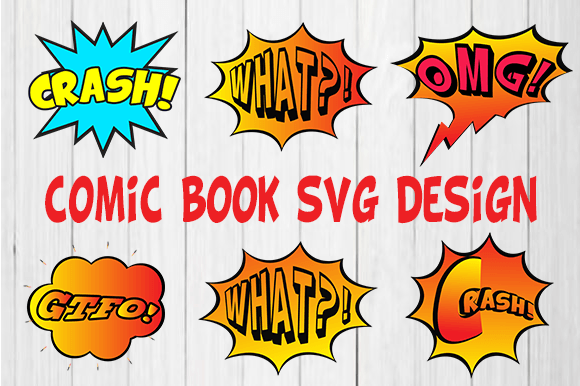 Download Comic Book Svg Design - Sign Collection