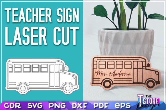 Download Teacher Sign Laser Cut SVG | School SVG - Sign Collection