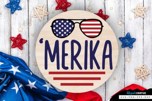 Download ‘merika SVG Design,Usa Round Sign Svg - Sign Collection