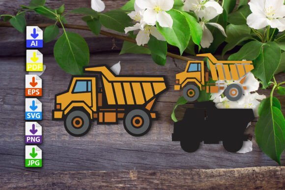 Download Dump Truck Wall Art Sign - Sign Collection
