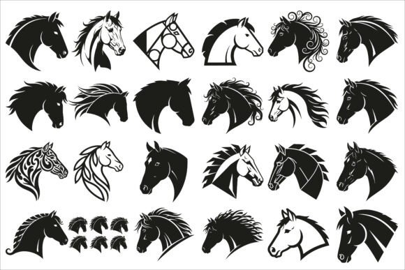 Download Elegant Horse Head Wall Decor Design - Sign Collection