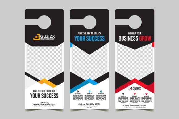 Download Business Door Hanger Template Design - Sign Collection