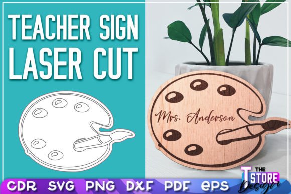 Download Teacher Sign Laser Cut SVG | School SVG - Sign Collection