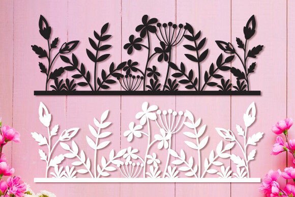 Download Wildflowers Laser Cut Wall Art Svg - Premium Bundle