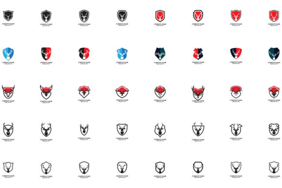 Download Deer Hunter with Shield Logo Design - Sign Collection