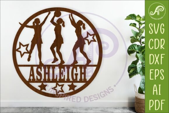 Download Personalized Netball Name Sign Female - Sign Collection