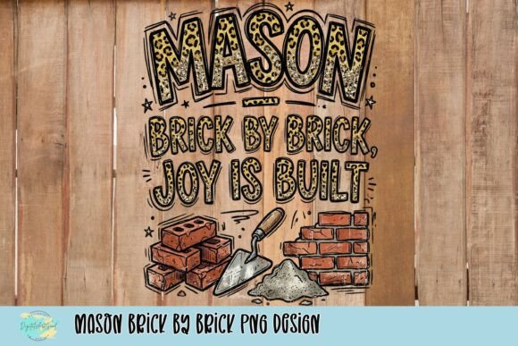 Download Mason Brick by Brick PNG Design - Sign Collection