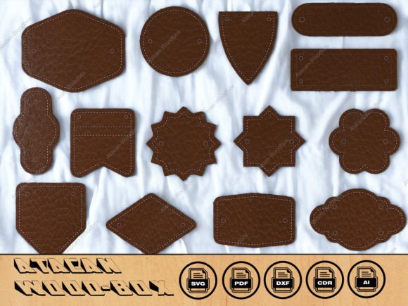 Download Genuine Leather Label Signs and Shapes - Sign Collection