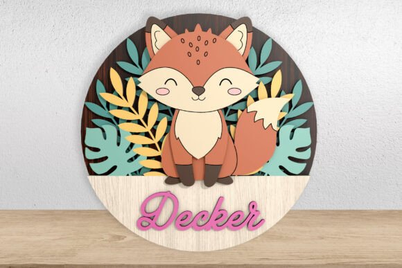 Download Fox Nursery Sign File - Sign Collection