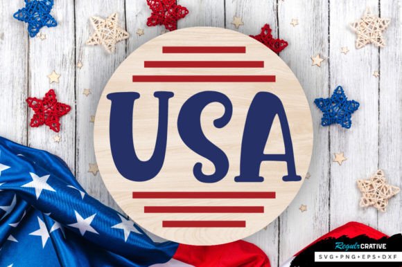 Download USA SVG Design,Liberty Round Sign Svg - Sign Collection