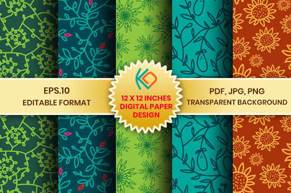 Download Seamless Patern for Digital Paper Design - Sign Collection