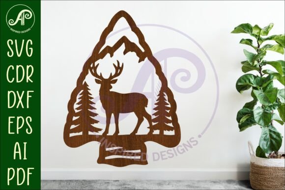 Download Arrowhead Mule Deer Animal Wall Sign - Sign Collection