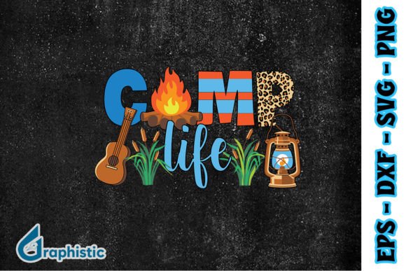 Download Camp Life with Tent Camping Guitar SVG - Camping Collection