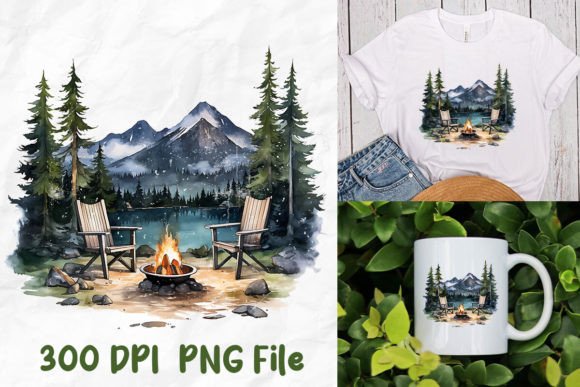 Download Camping Happy Camper Campfire Forest - Camping Collection