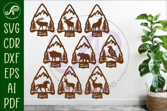 Download Arrowhead Animal Wall Sign Bundle - Sign Collection