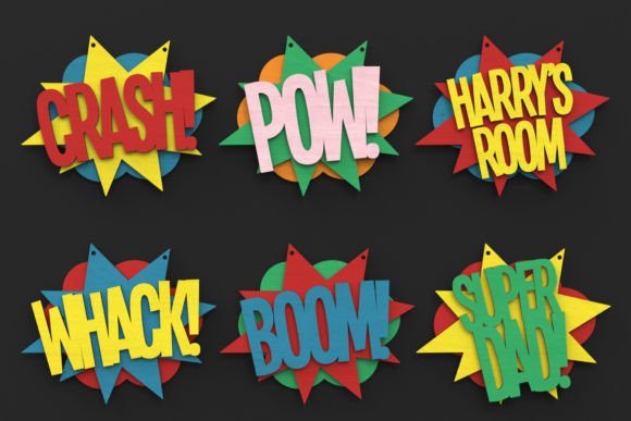 Download Laser Cut Super Hero Sign Svg Files - Sign Collection