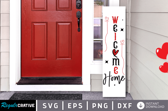 Download Welcome Home Svg Design - Sign Collection