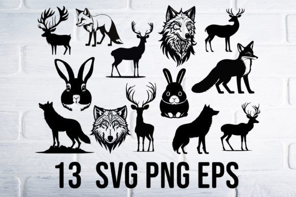 Download Forest Animal Svg Png Clipart - Forest animal svg Collection
