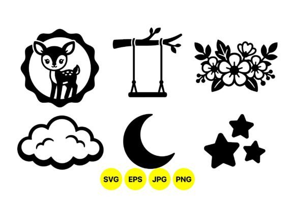 Download Cute Forest Animal SVG Icons - Forest animal svg Collection