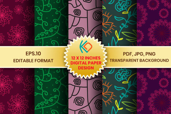 Download Seamless Pattern, Digital Paper Design - Sign Collection