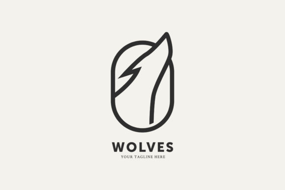 Download Modern Minimalist Wolf Logo Design - Sign Collection
