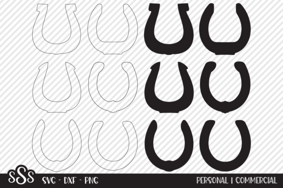 Download Horseshoe Bundle - Country Designs - Sign Collection