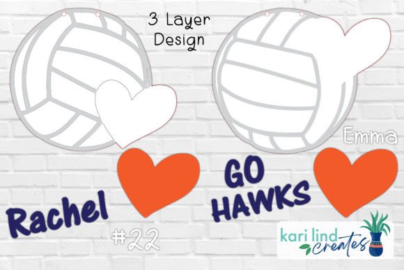 Download Volleyball Door Sign Laser Cut Files - Sign Collection
