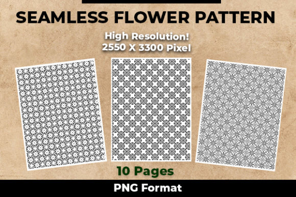 Download Flower Pattern Outline Design - Sign Collection