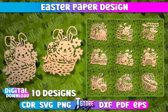 Download Easter Paper Design | Easter Decor - Sign Collection