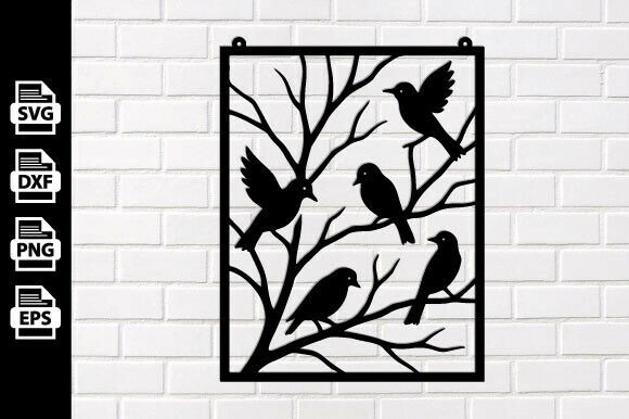 Download Bird Metal Wall Art Laser Cut Files Sign - Sign Collection