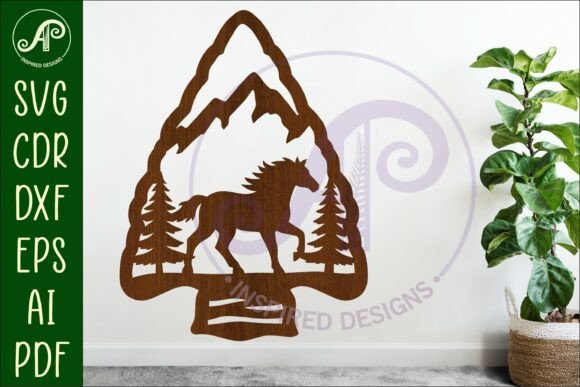 Download Arrowhead Horse Animal Wall Sign - Sign Collection
