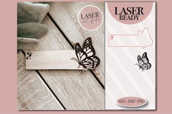 Download Butterfly Name Sign SVG - Sign Collection